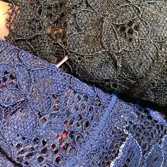 Lace sparkly panties full coverage high waist - Picture 7 of 12